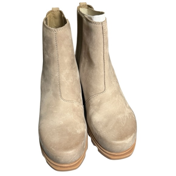 ❤️ Sorel Women's JOAN OF ARCTIC™ III Wedge Chelsea Boots Tan ❤️ NWT size 10 - Picture 5 of 9